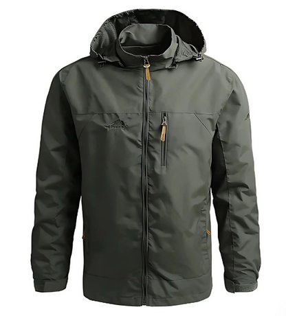 Multi-Pocket Men's Jacket– Hooded Outdoor Style