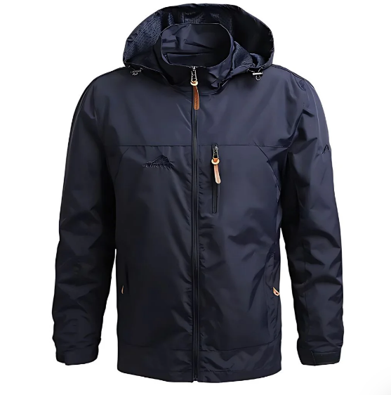 Ethan Men's Waterproof Jacket – Hooded Outdoor Style