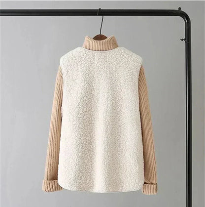 Kate Gilet Femme Sans Manches – Sherpa Effet Laine de Mouton Chaud, Léger & Décontracté