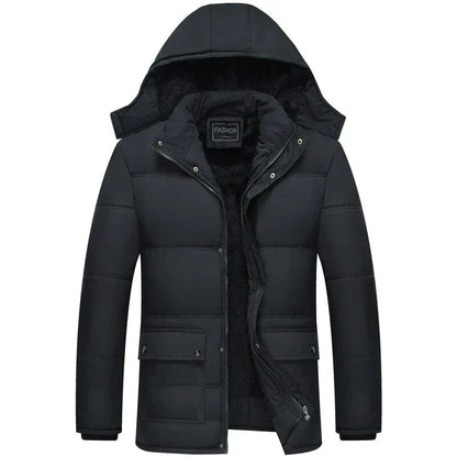 Gabriel Veste Homme – Doudoune à Capuche Chaude & Stylée pour Hiver