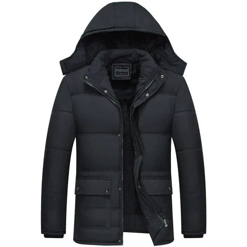 Gabriel Veste Homme – Doudoune à Capuche Chaude & Stylée pour Hiver