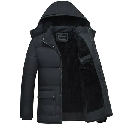 Gabriel Veste Homme – Doudoune à Capuche Chaude & Stylée pour Hiver