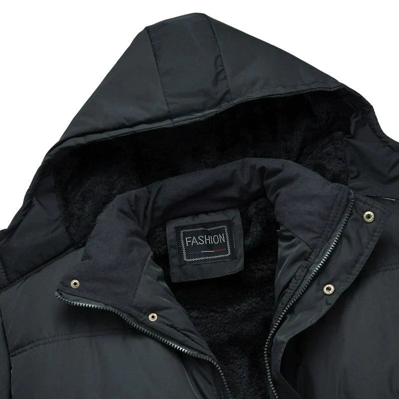 Gabriel Veste Homme – Doudoune à Capuche Chaude & Stylée pour Hiver