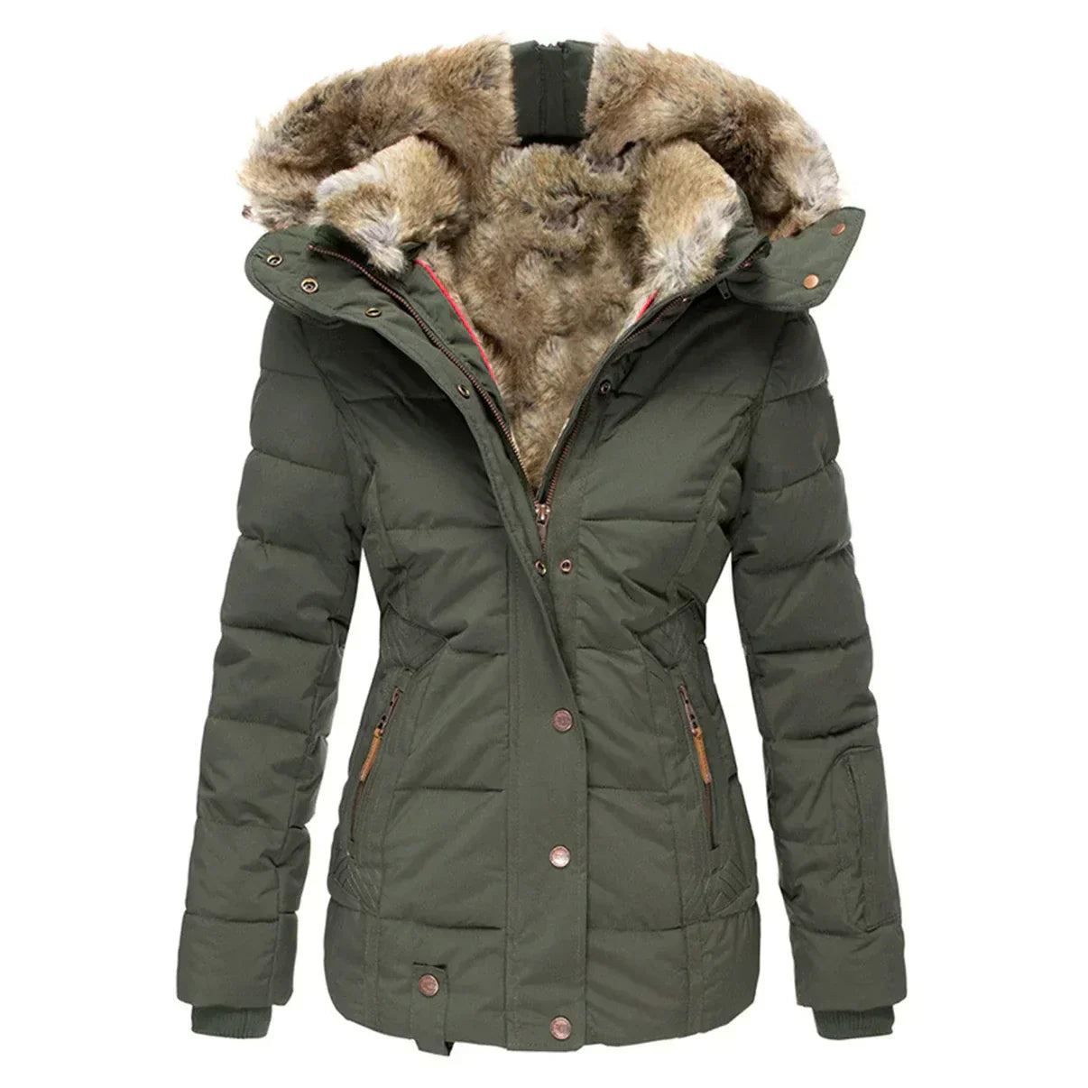 Meilani Veste Femme – Veste d’Hiver Élégante, Chaude et Confortable au Quotidien