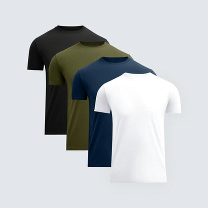 Men's 4-Pack Short Sleeve Crew Neck T-Shirts