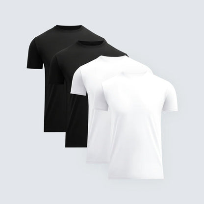 Men's 4-Pack Short Sleeve Crew Neck T-Shirts