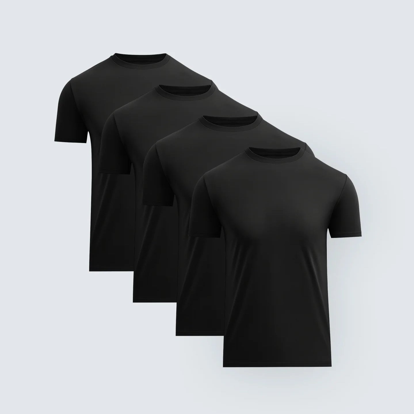 Men's 4-Pack Short Sleeve Crew Neck T-Shirts