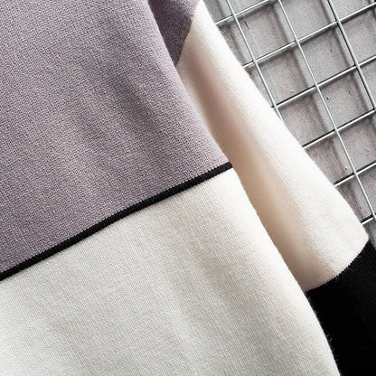 Daniel Pull Patchwork Homme – Design Original, Tricot Chaleureux & Coupe Décontractée