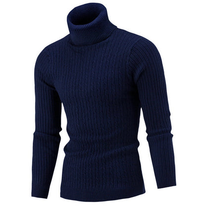 Klaus Pull Col Roulé Homme – Tricot Exclusif Élégant & Confortable en Maille Haut de Gamme