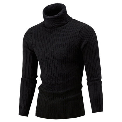 Klaus Pull Col Roulé Homme – Tricot Exclusif Élégant & Confortable en Maille Haut de Gamme