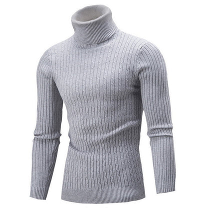 Klaus Pull Col Roulé Homme – Tricot Exclusif Élégant & Confortable en Maille Haut de Gamme