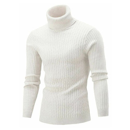 Klaus Pull Col Roulé Homme – Tricot Exclusif Élégant & Confortable en Maille Haut de Gamme