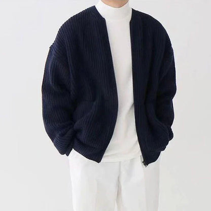 Hans Men's Cardigan front view
