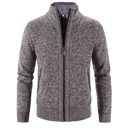 Hayden knit cardigan jacket for men