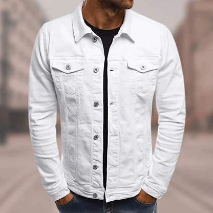 Ethan Manteau Homme – Veste Élégante avec Fermeture Boutons, Style Classique & Moderne