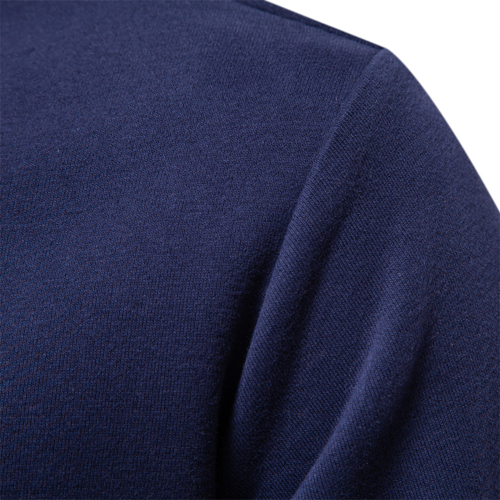 Breathable Hugo men's sweater with collar