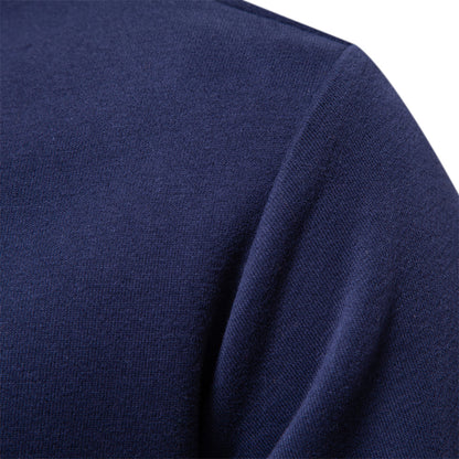 Breathable Hugo men's sweater with collar