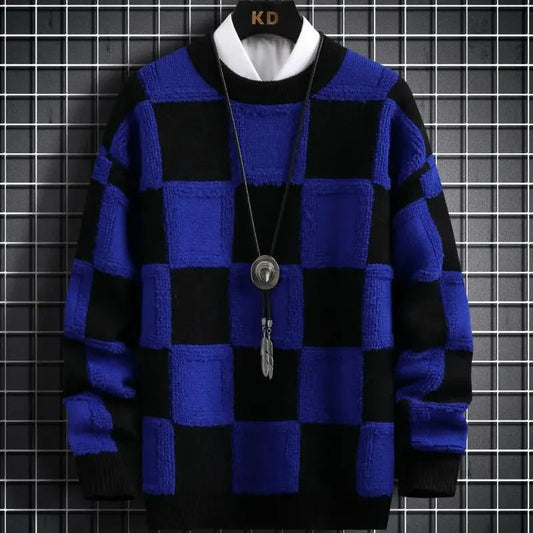 Ythan Pull Homme en Cachemire – Col Rond Classique, Coupe Régulière & Confort Doux