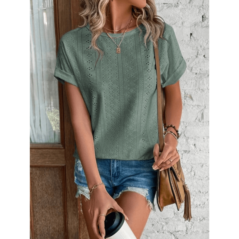 Isaure women's top designed for comfortable warm-weather styling