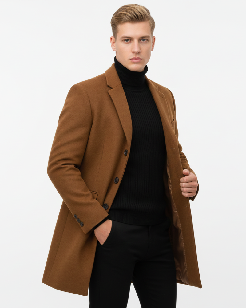 Renji Men's Minimalist Jacket – Modern Versatile Japanese Jacket for All Seasons