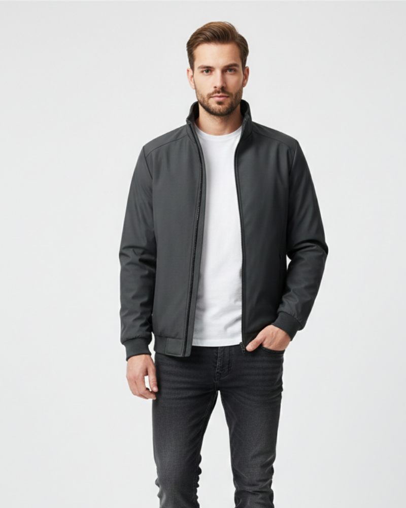 Declan Men's Winter Jacket Fleece Lined – Warm, Water-Repellent & Breathable