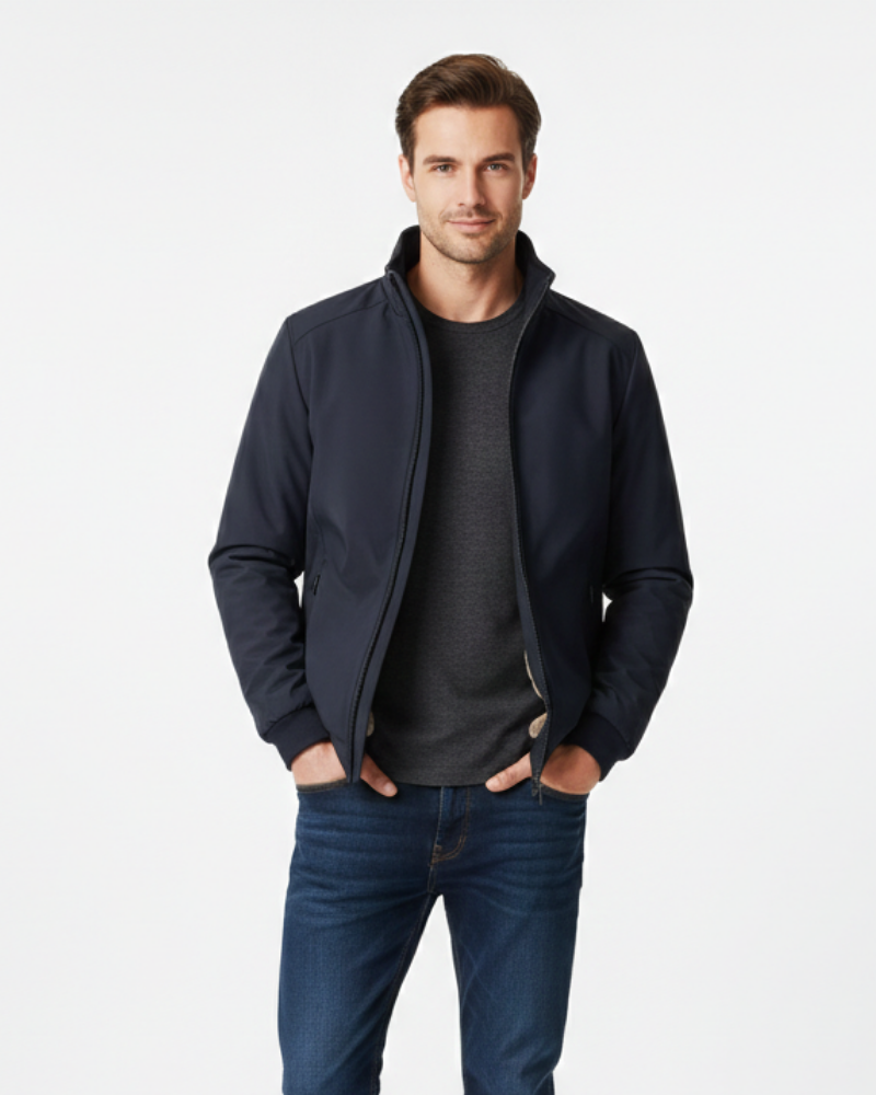 Declan Men's Winter Jacket Fleece Lined – Warm, Water-Repellent & Breathable