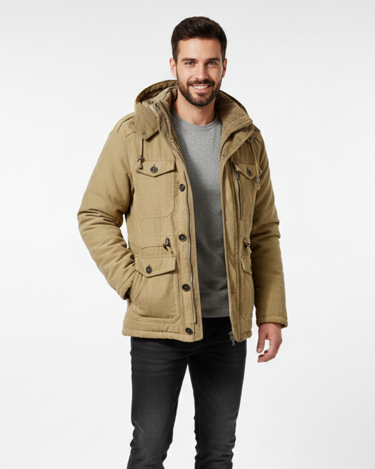 Oliver Waterproof Winter Jacket – Warm Breathable Coat with Fleece Lining & Hood