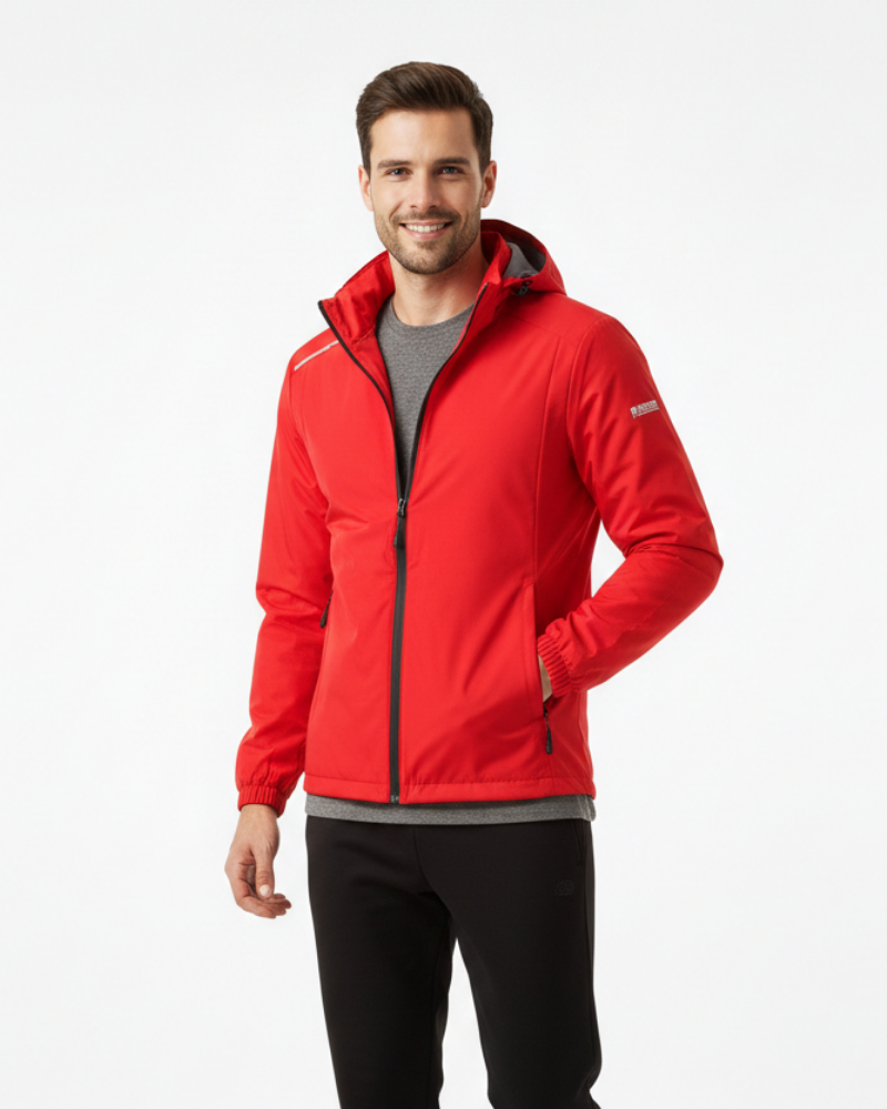 Ziven Men's Outdoor Jacket – Windproof and Waterproof Breathable Jacket for Outdoor Activities