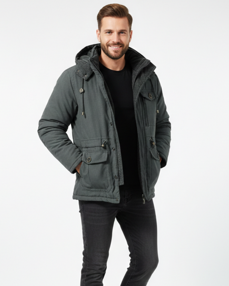 Oliver Waterproof Winter Jacket – Warm Breathable Coat with Fleece Lining & Hood