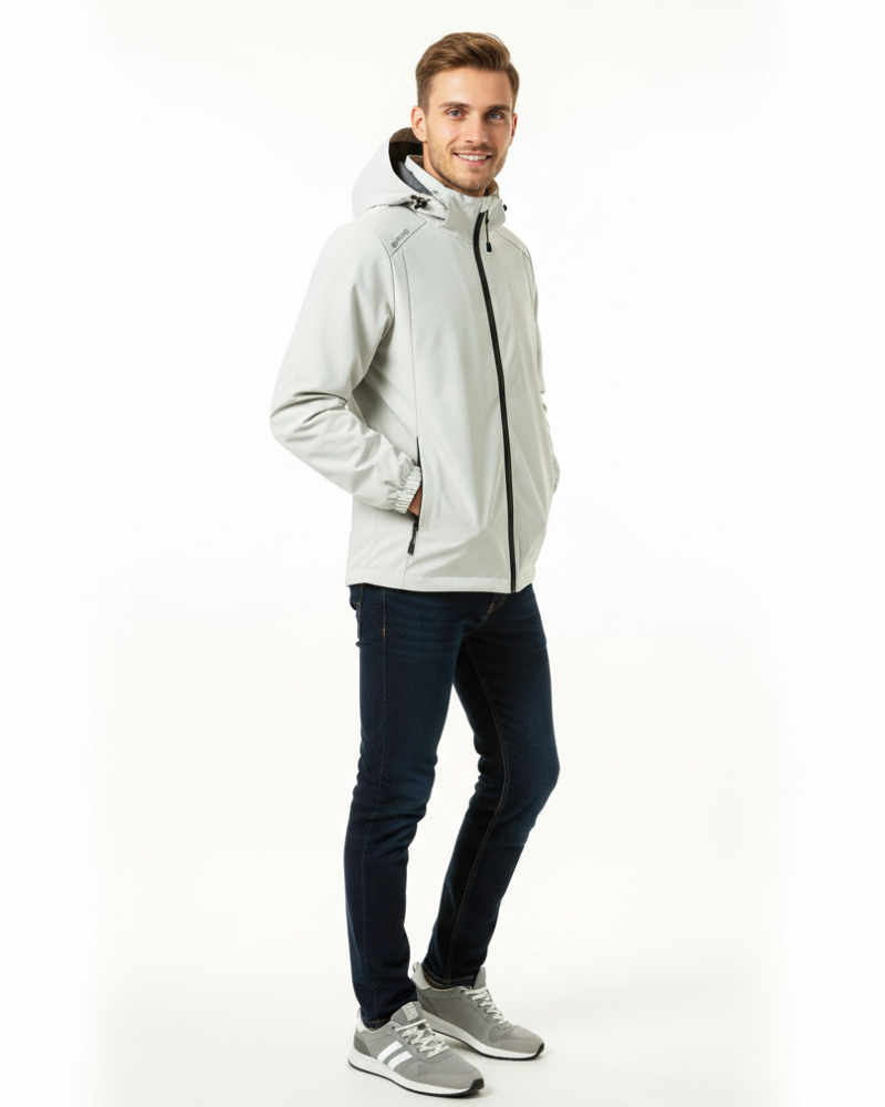 Ziven Men's Outdoor Jacket – Windproof and Waterproof Breathable Jacket for Outdoor Activities