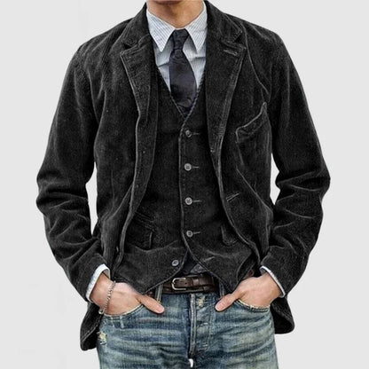 James Men's Corduroy Blazer front view