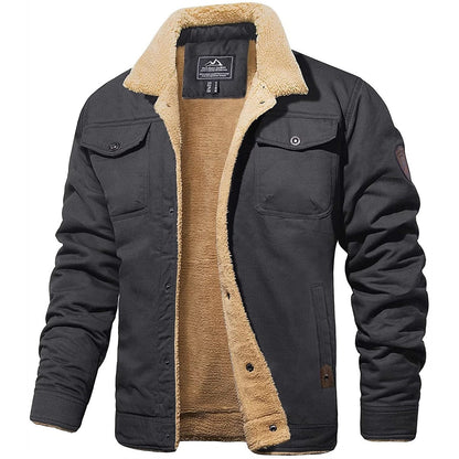 Modern men's jacket detail