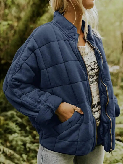 Jane Veste Matelassée Femme – Chaude, Confortable & Style Moderne Hiver Automne