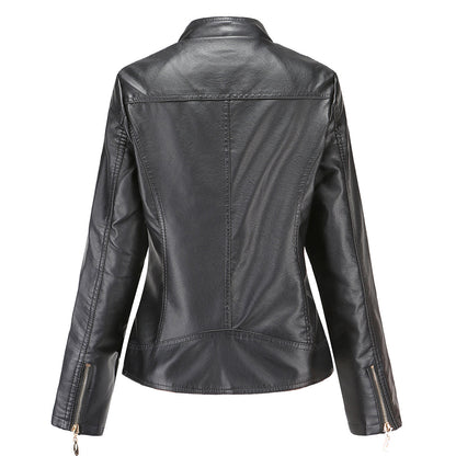 Zipper Women's Jacket back view