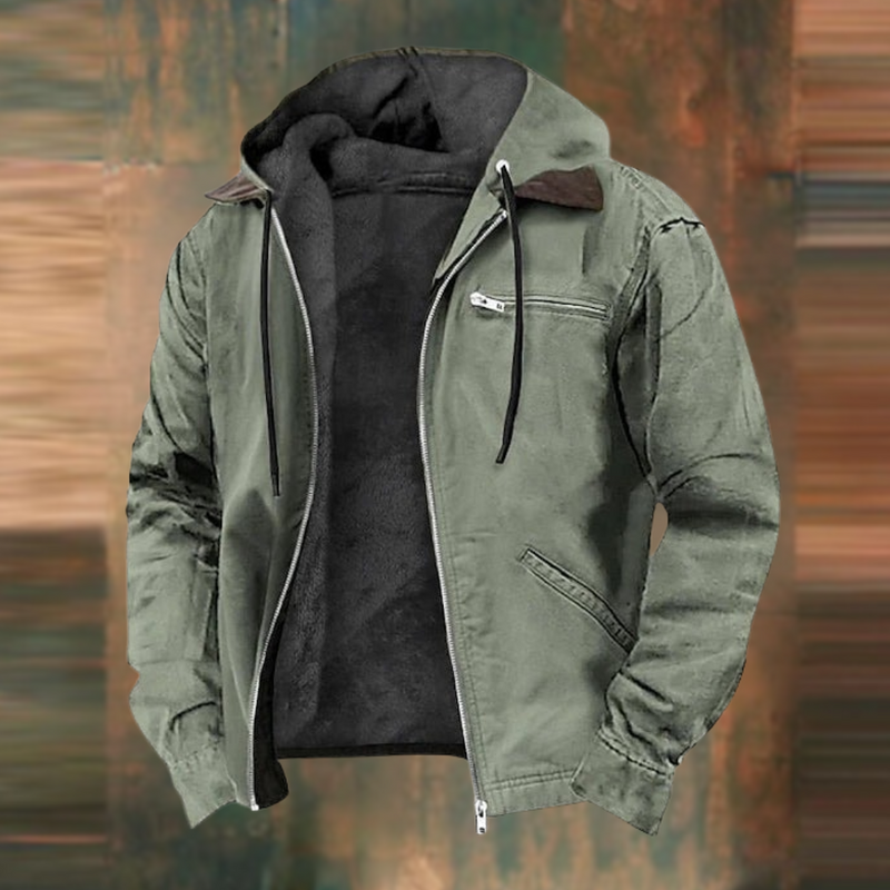 Jerome Men's Jacket – Modern Leather Style - green