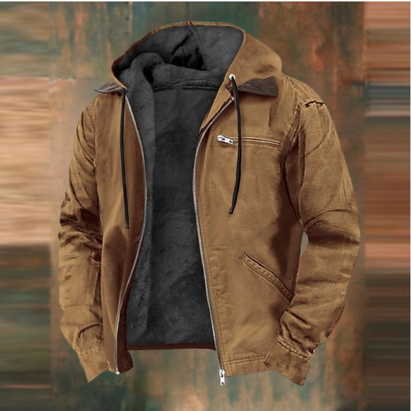 Jerome Men's Jacket – Modern Leather Style-brown