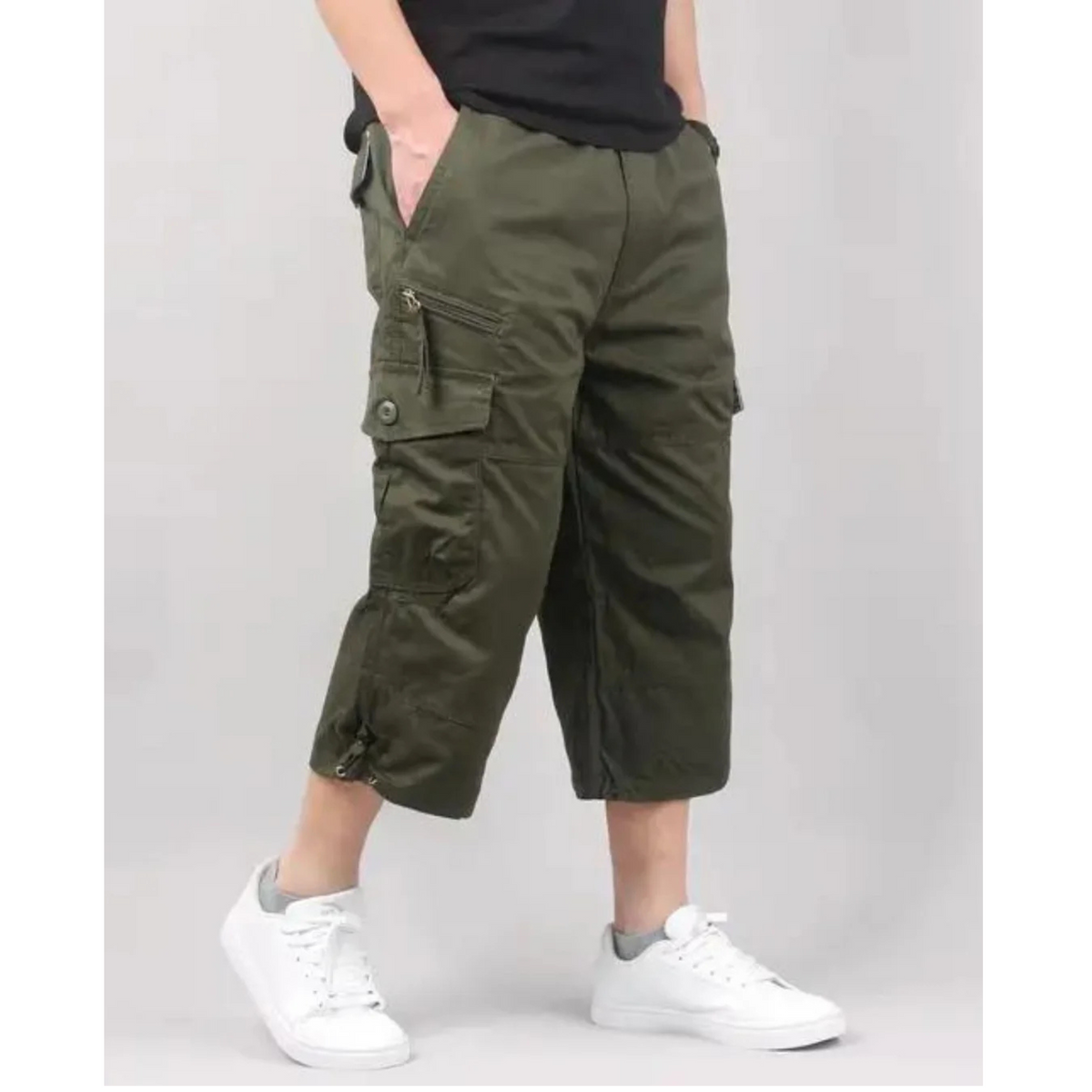 Julien lightweight summer shorts - Green