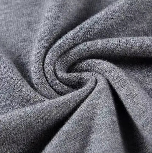 Kian warm men's sweater for winter - fabric detail