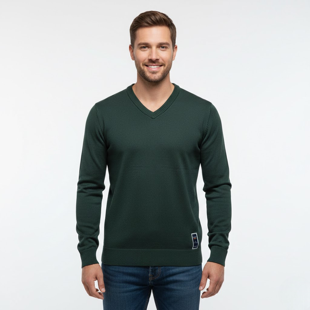 Koen Men's Casual Elegant Sweater – Soft Breathable Fabric & Versatile Style