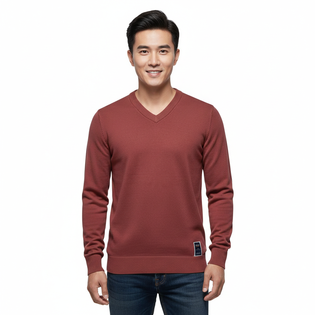 Koen Men's Casual Elegant Sweater – Soft Breathable Fabric & Versatile Style