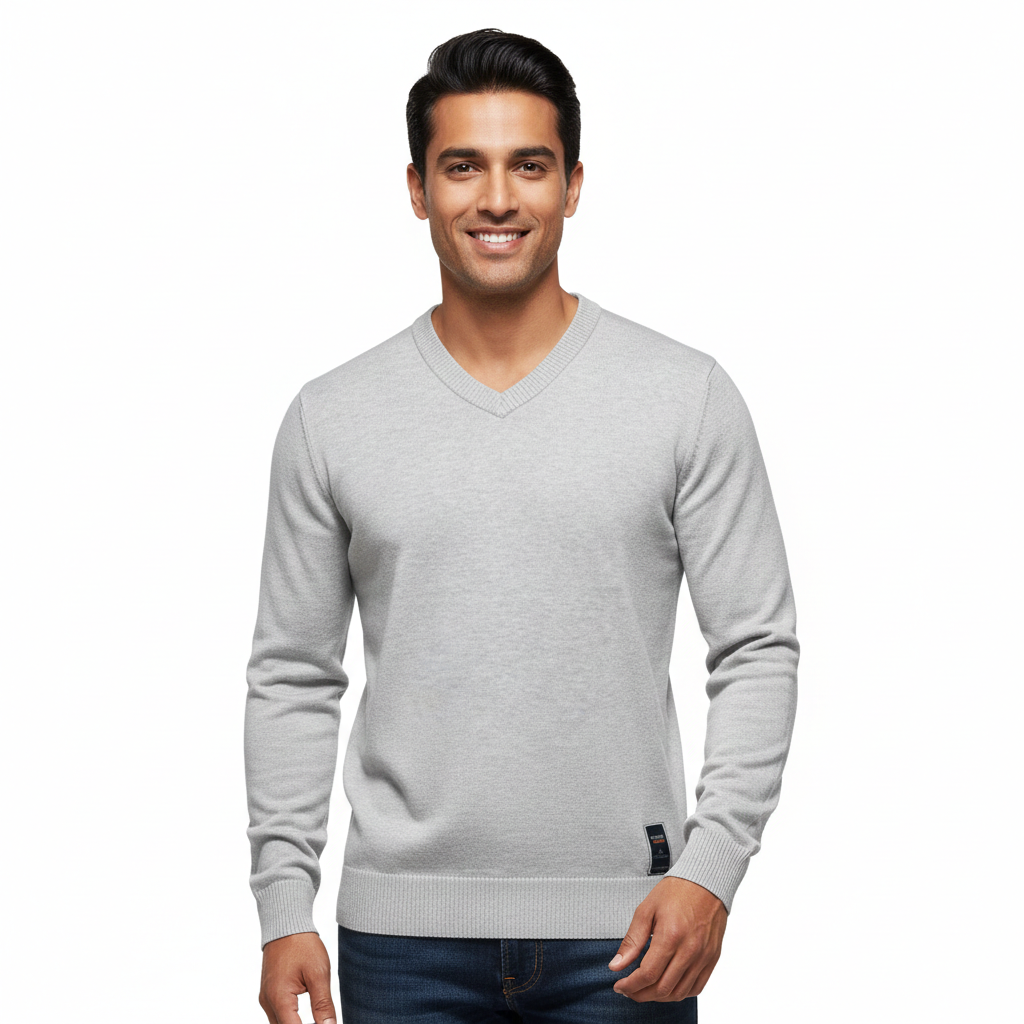 Koen Men's Casual Elegant Sweater – Soft Breathable Fabric & Versatile Style