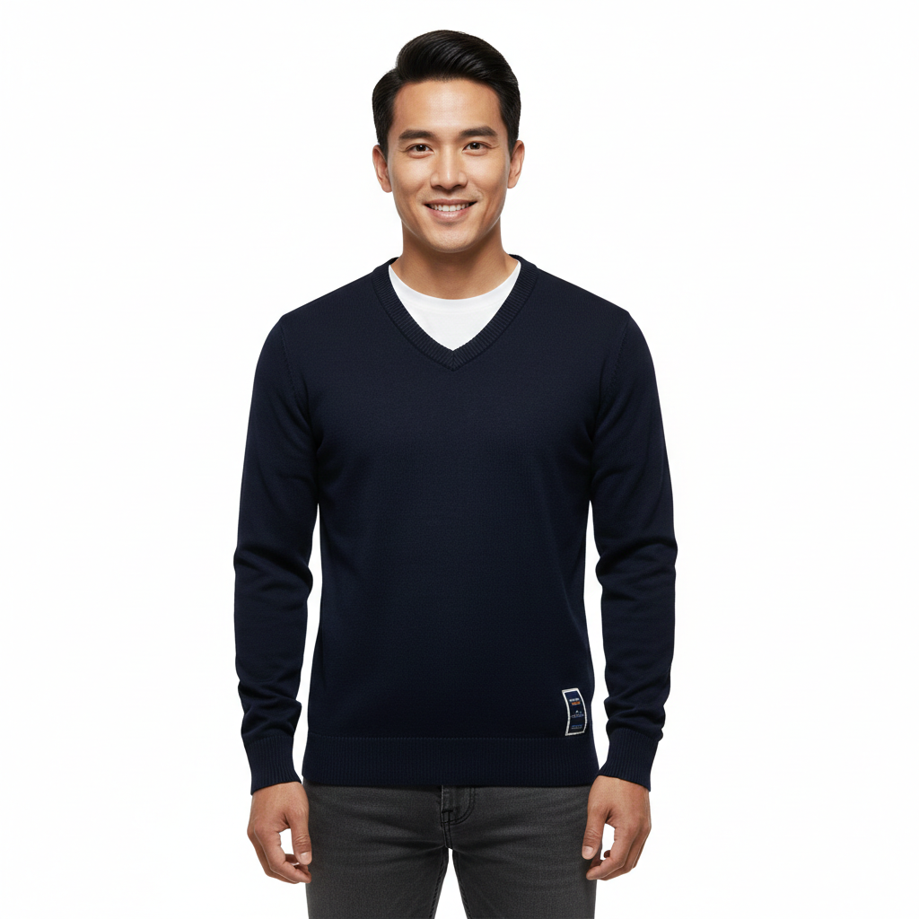 Koen Men's Casual Elegant Sweater – Soft Breathable Fabric & Versatile Style