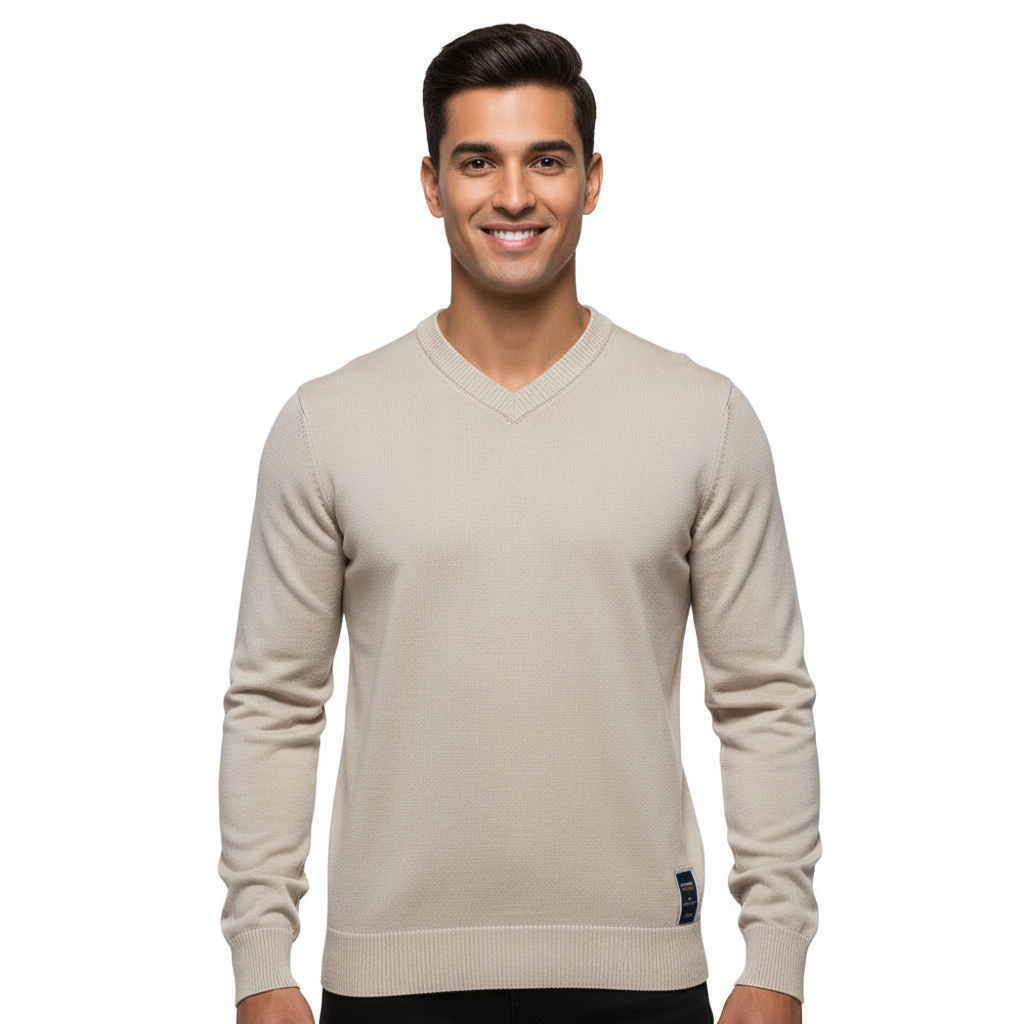 Koen Men's Casual Elegant Sweater – Soft Breathable Fabric & Versatile Style