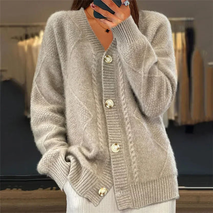 Lena women's cardigan with soft premium fabric
