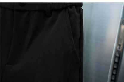 Leo slim fit stretch trousers pocket detail