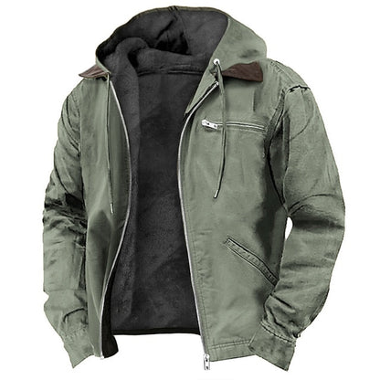 Men's Hooded Jacket style