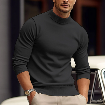 Leonardo Men's Turtleneck Sweater – Premium Soft Knit with a Modern and Elegant Style