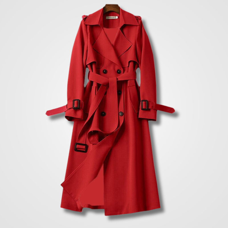 Lisa long coat designed for polished casual and formal outfits