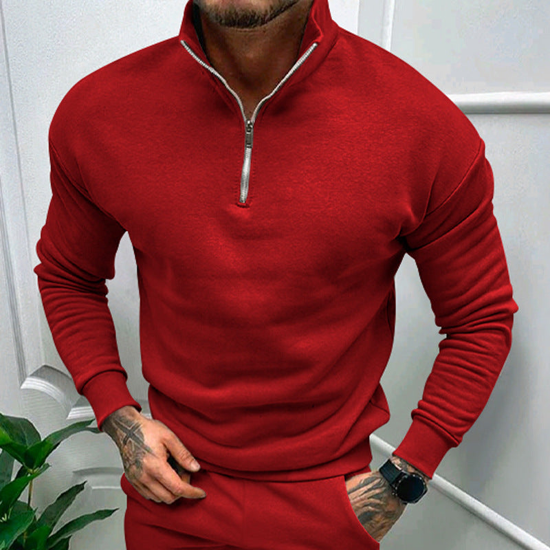 Lorence Men's Half-Zip Sweater – Soft Modern Knit with Elegant and Comfortable Fit