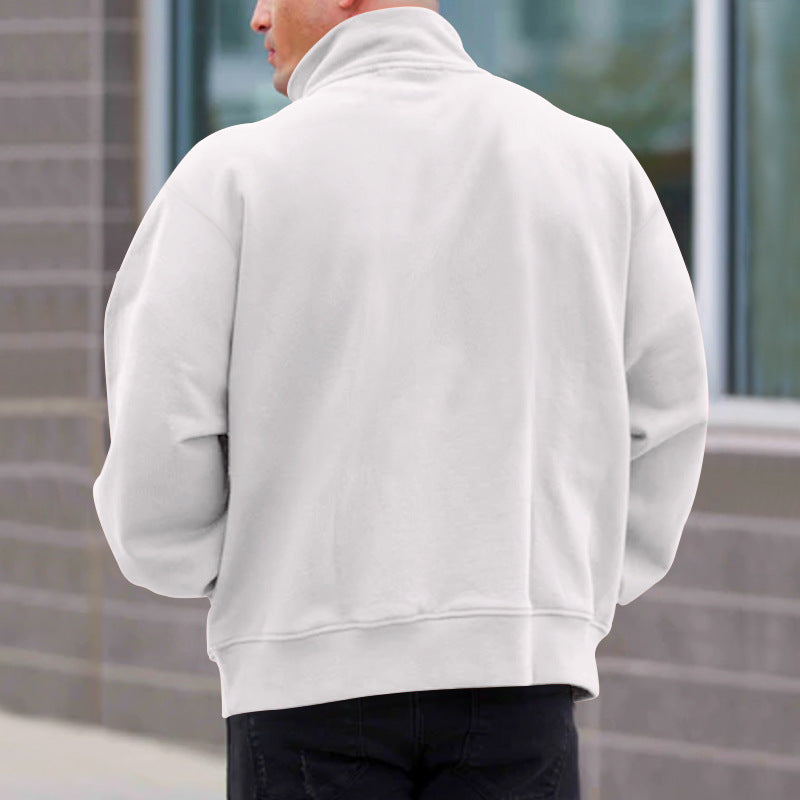 Lorence Men's Half-Zip Sweater – Soft Modern Knit with Elegant and Comfortable Fit